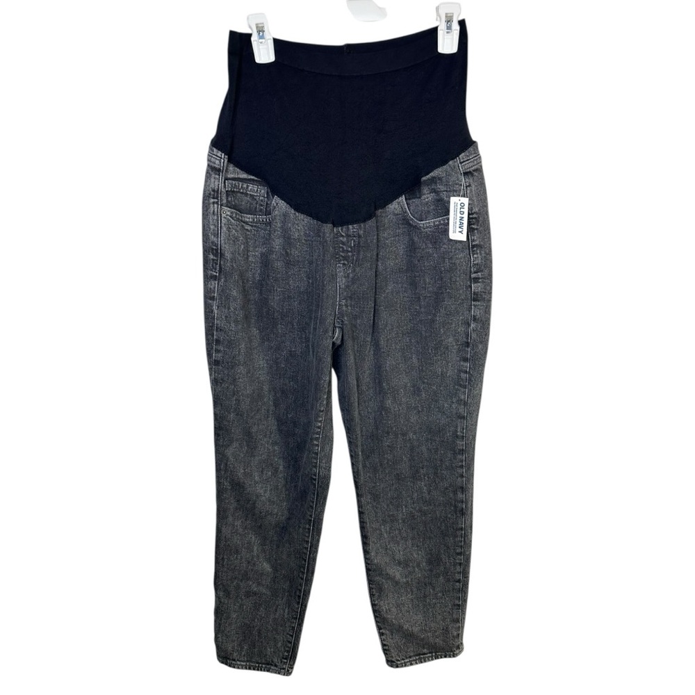 Old Navy‎ Gray OG Straight Maternity Jeans Size 14 new with tags